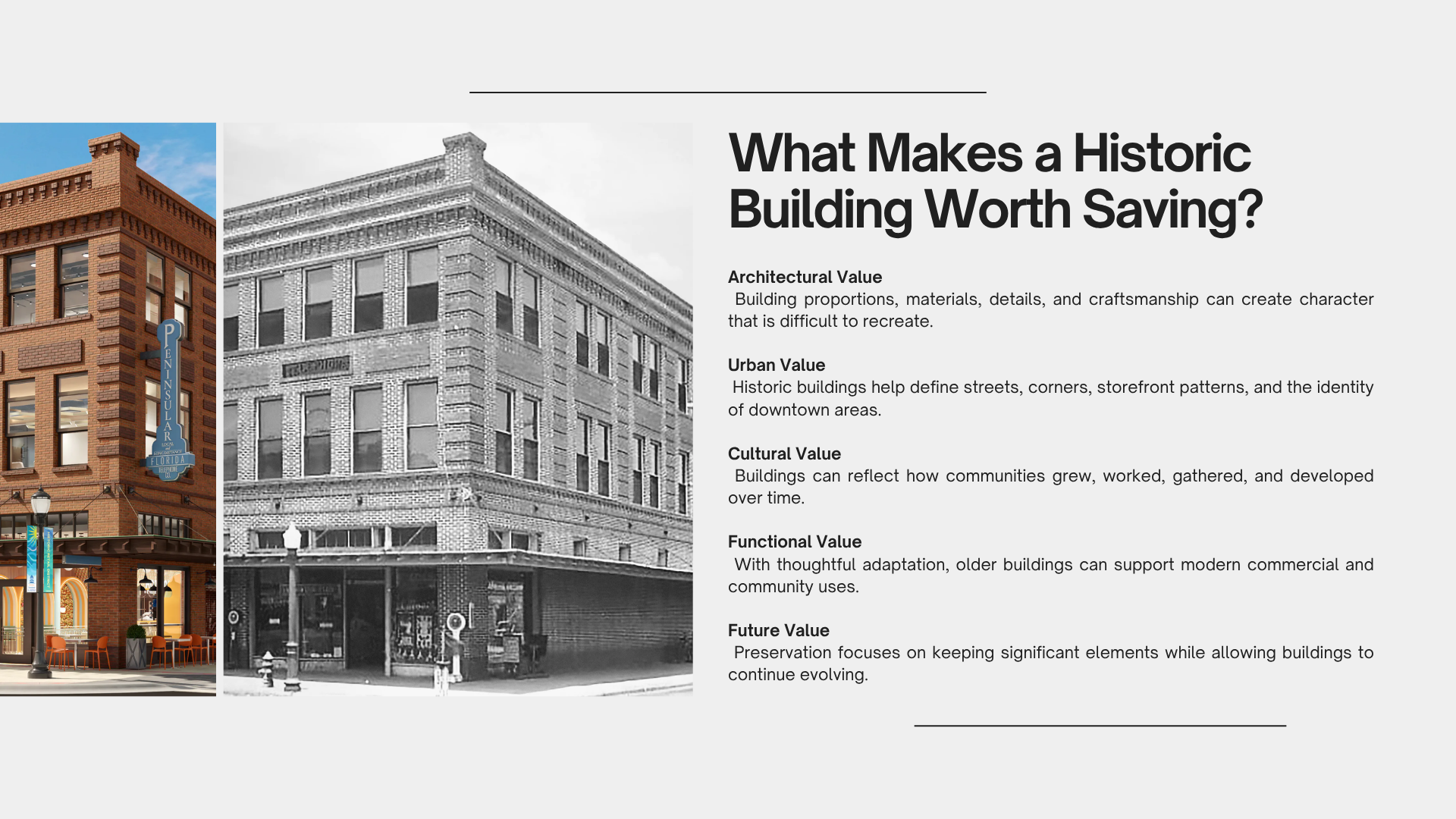 why historic buildings are worth saving